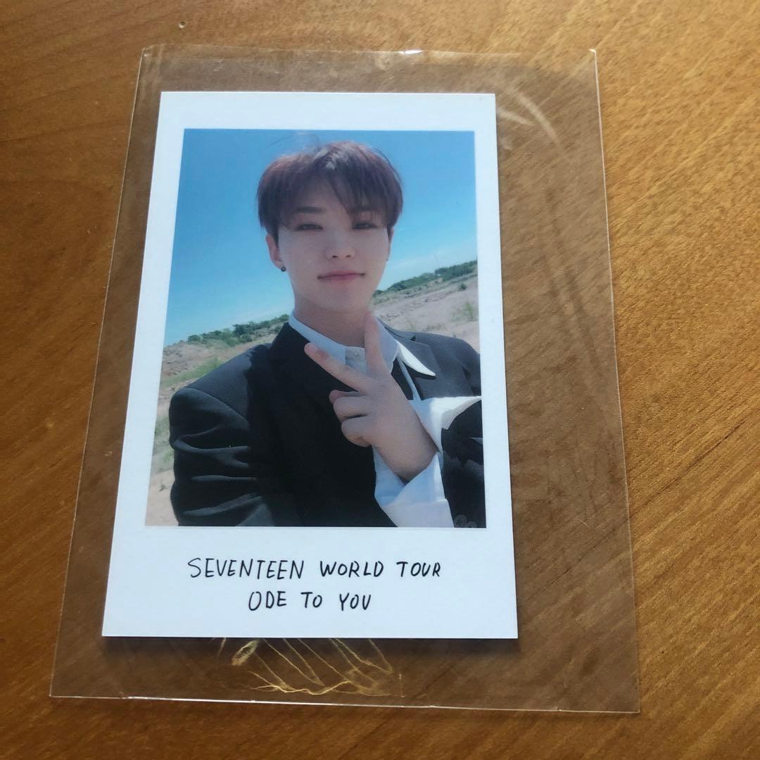 SEVENTEEN ODE TO YOU ポラロイド写真 チェキ ホシ - メルカリ