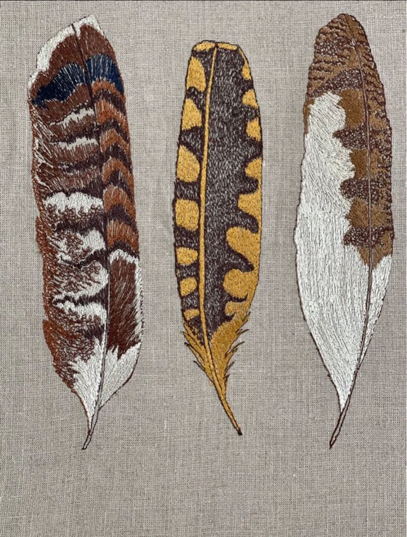 新品コーラル＆タスク　刺繍アート