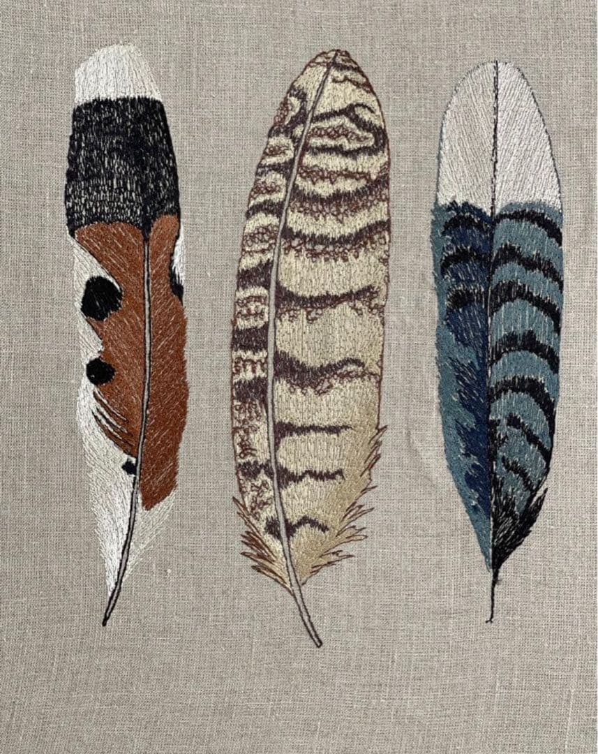 新品コーラル＆タスク　刺繍アート