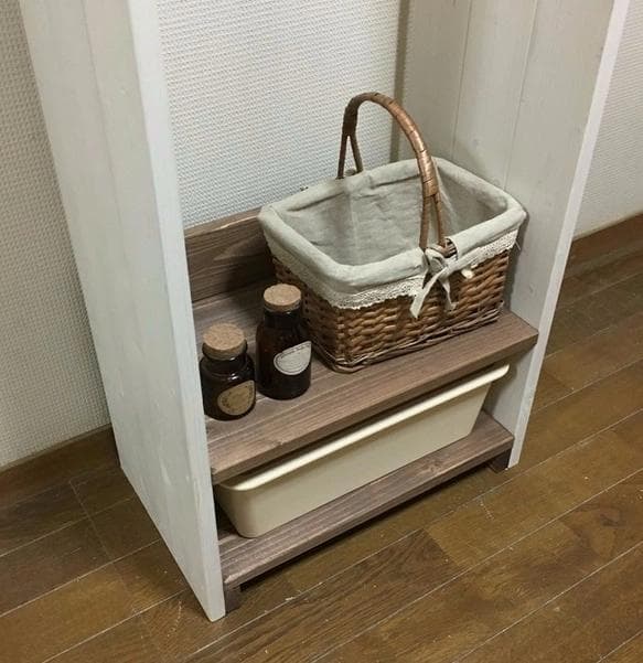 【サイズオーダー可】【引取可能】スリムなハンガーラック 収納ケース大1個付