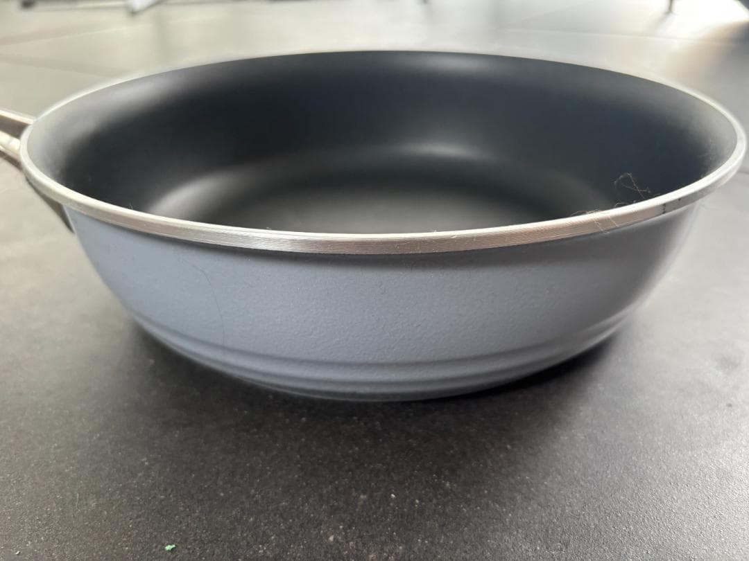 未使用 アサヒ軽金属 オールライト 26 ダイヤモンドグレー フライパン 蓋つき