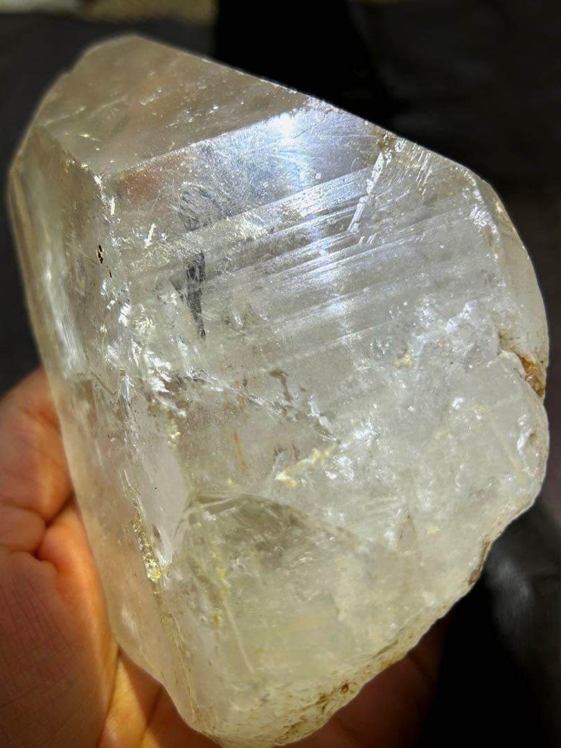 ☆ラッキー様！帝王秘宝！極美！アナテース　レインボー　水晶　原石　クラスター