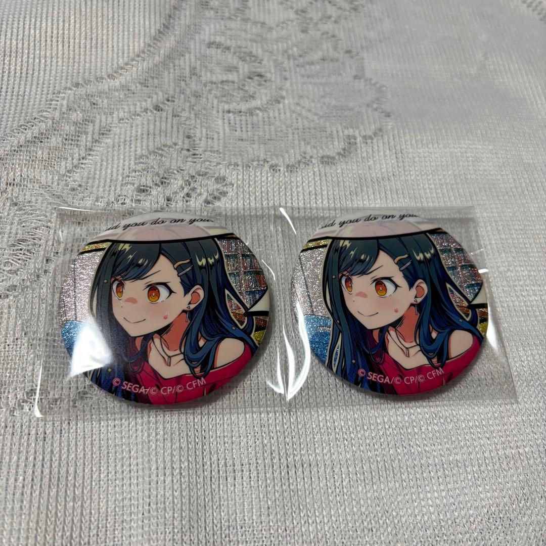 プロセカ グリッター缶バッジ 47A 杏 - メルカリ