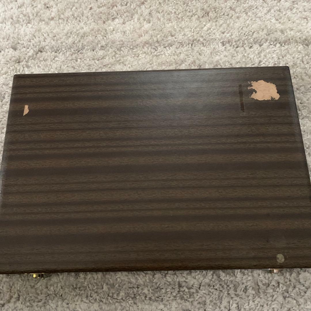 未使用　マーシャン　レトロ　マーブル　カトラリーセット　24本セット