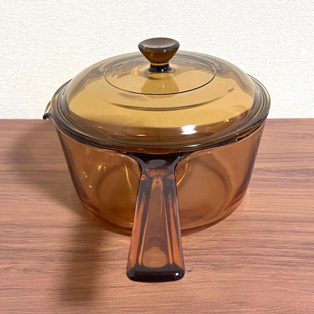 VISION ビジョン2.5L 蓋付き片手鍋 1.5L 蓋付き2点セット