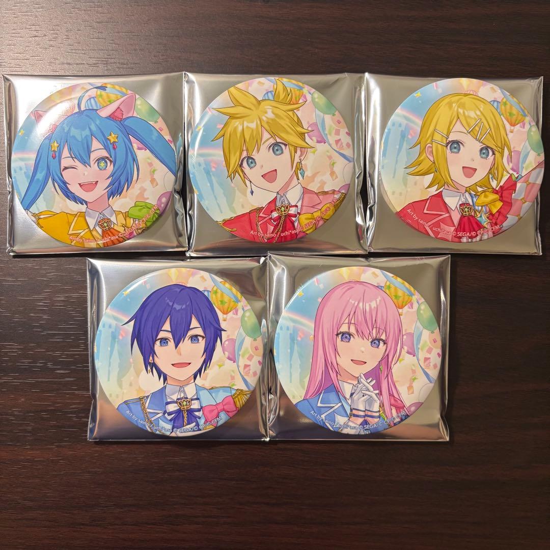 プロセカ コネクトライブ 缶バッジ バチャシンセット - メルカリ