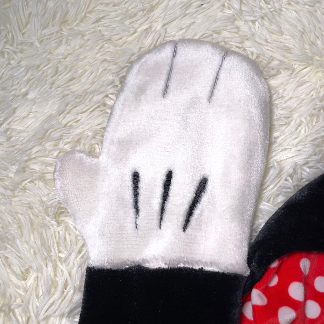 ディズニー ミニー マフラーキャップ - メルカリ