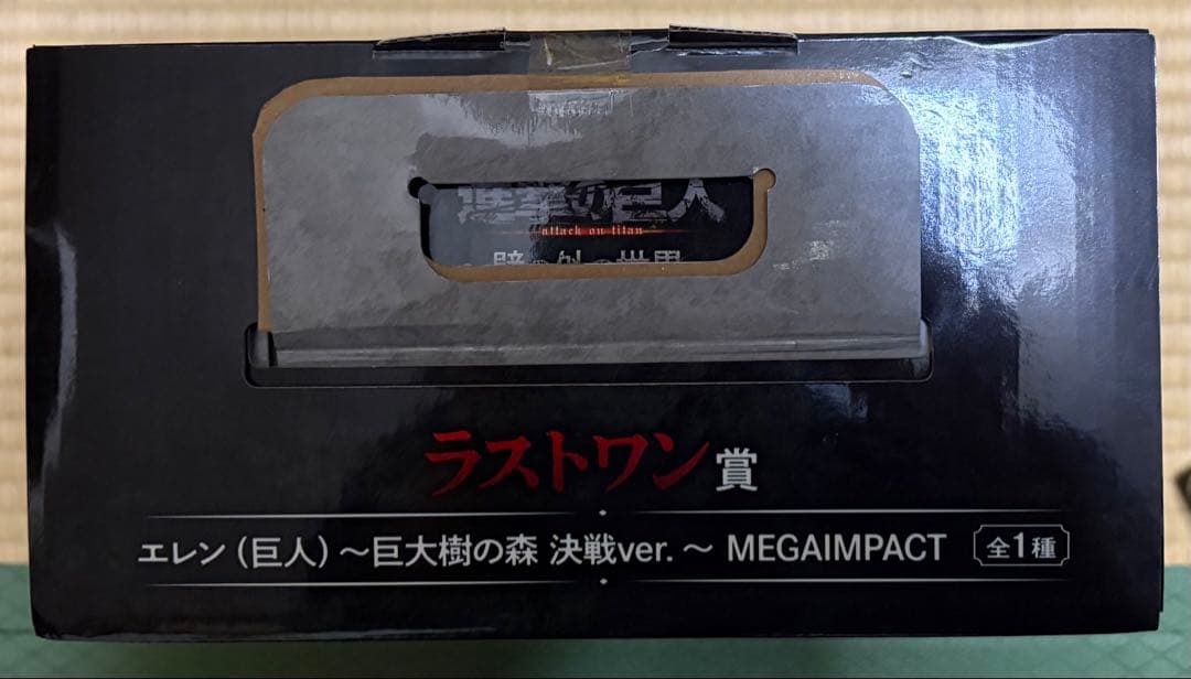 【即日発送】一番くじ 進撃の巨人 壁の外の世界 ラストワン賞 エレン