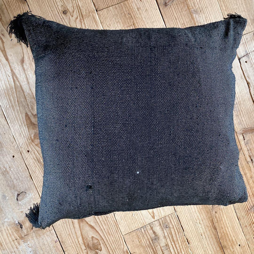 モロッコ製 カクタスシルク サブラ クッションカバー約52〜54×50cm