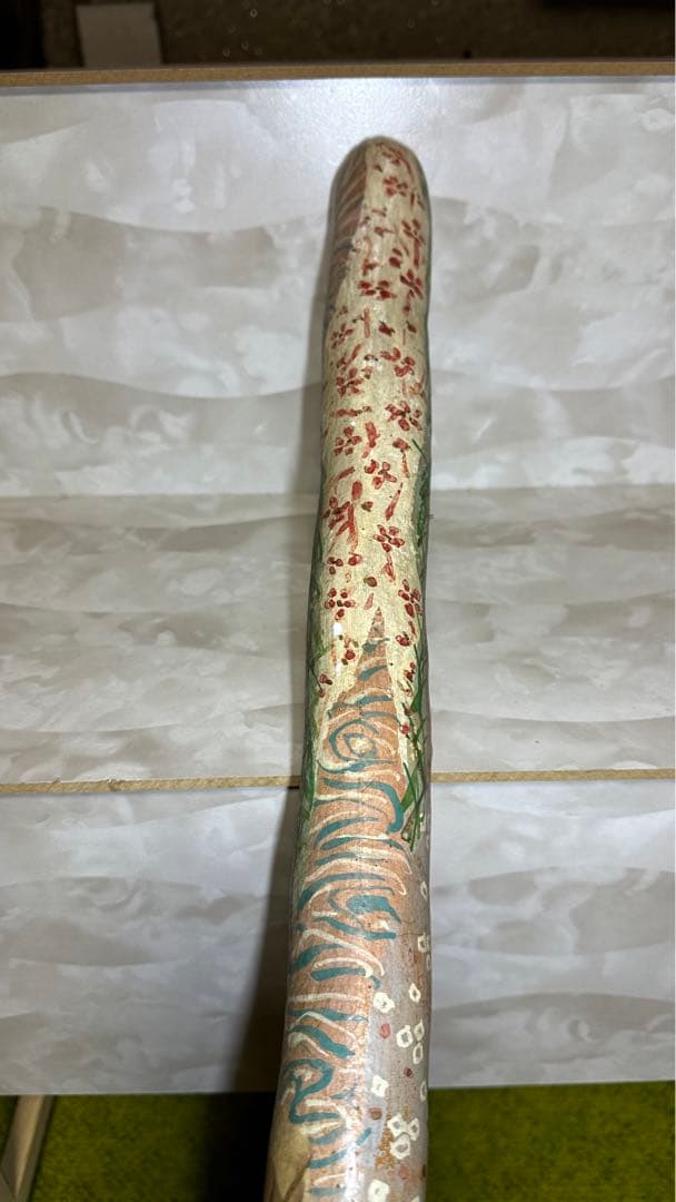 着物の絵付け師/逸品/ひょうたん/瓢箪/オブジェ/縁起物/組紐付き