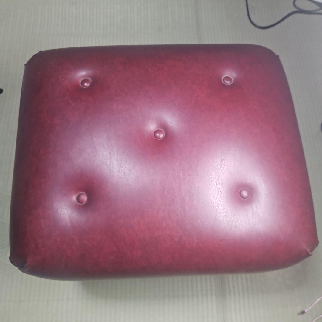 昭和レトロ　オットマン　本革
