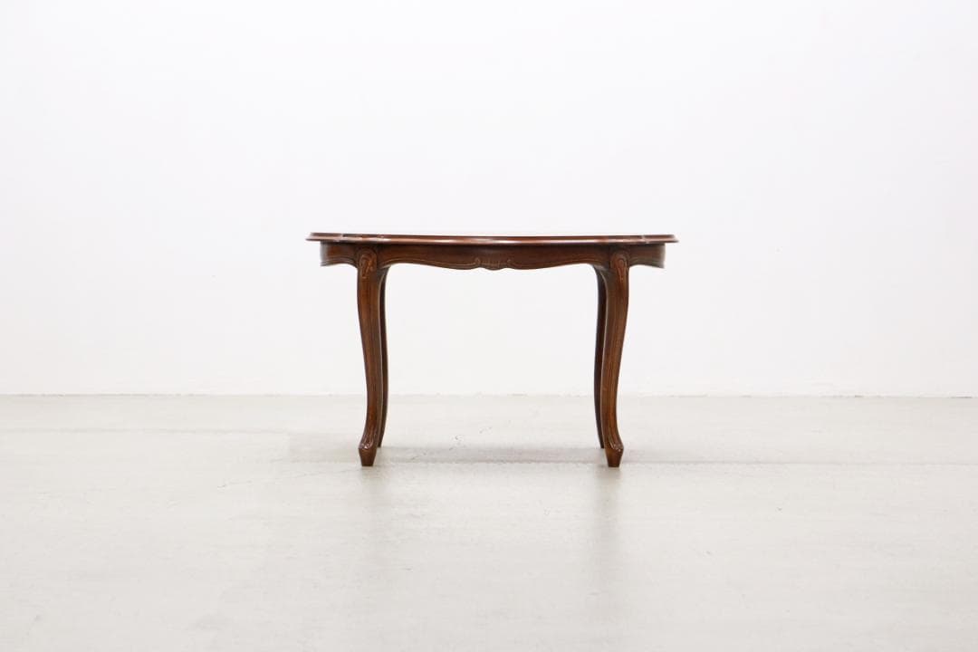 ヴィンテージ クラシカル オーバル センターテーブル サイドテーブル 猫脚