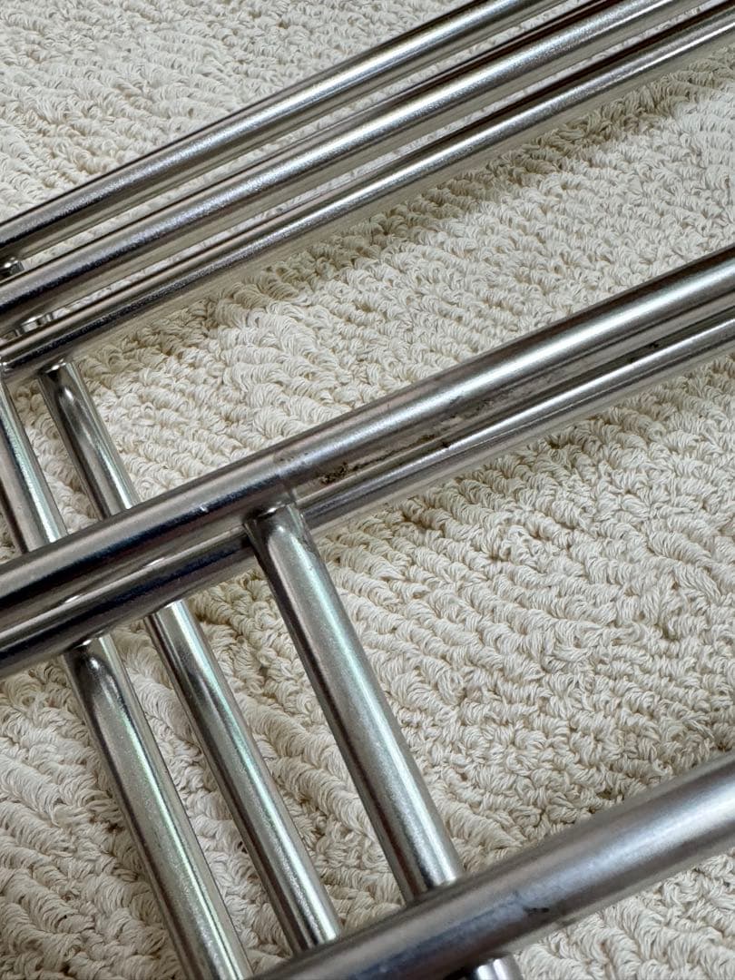 【引取限定名古屋市内】無印良品 ステンレスユニットシェルフ 帆立 小4つまとめて