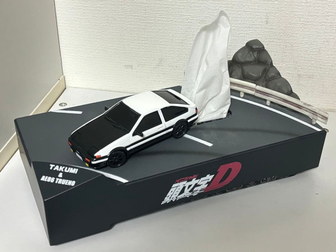 イニシャルD/ティッシュケース/ドリフト/頭文字D/限定/86/ハチロク/非売品