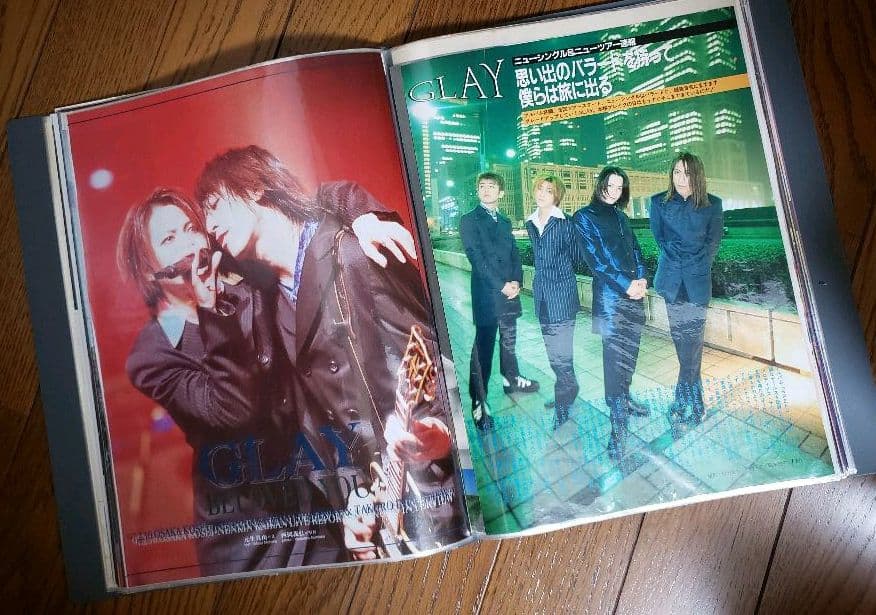 GLAY 雑誌 ポスター TERU TAKURO HISASHI JIRO - メルカリ