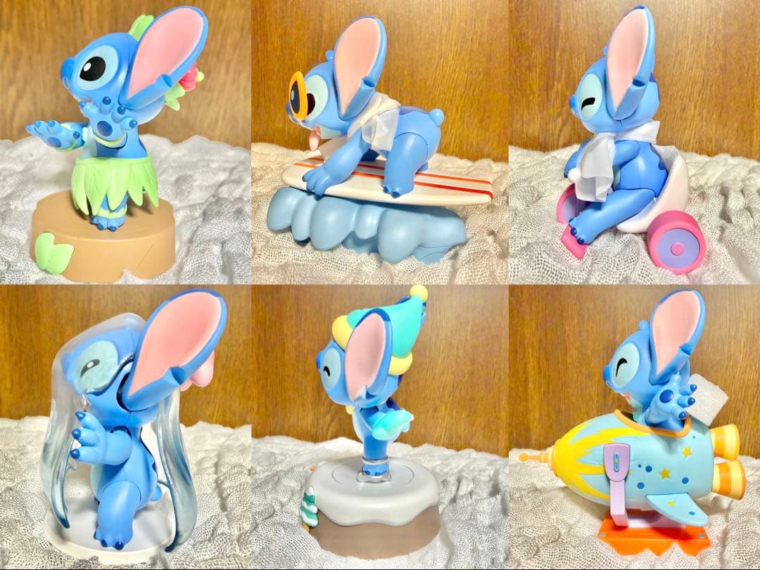 ディズニー スティッチ フィギュア わくわくコレクション コンプセット