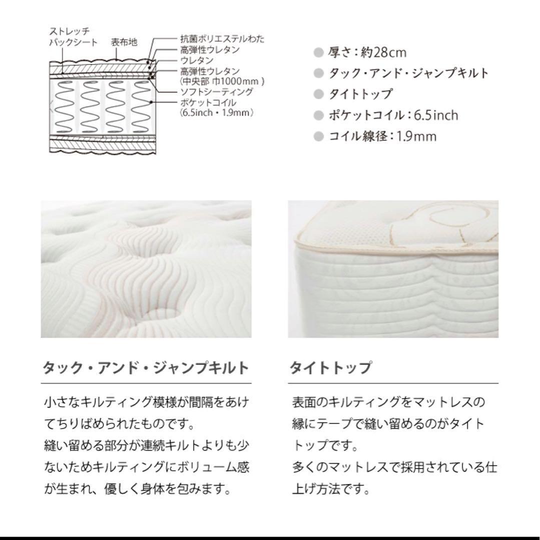 ⭐︎引き取りの場合、25,400円お値引き シモンズマットレス クイーンサイズ