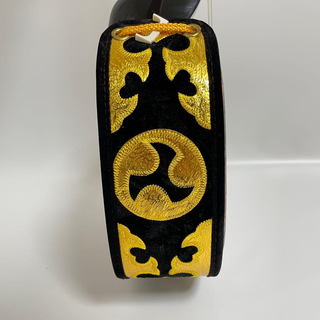 三線　沖縄三線　ハードケース付き　合皮　蛇柄　本体　三味線