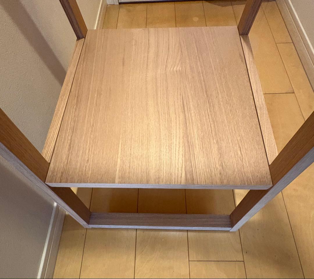 無印良品　木製Aフレーム衣類ラック(旧型・タモ材)