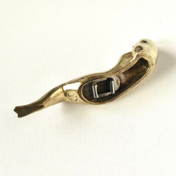 【匿名配送】裸婦 真鍮製 栓抜き 作家物