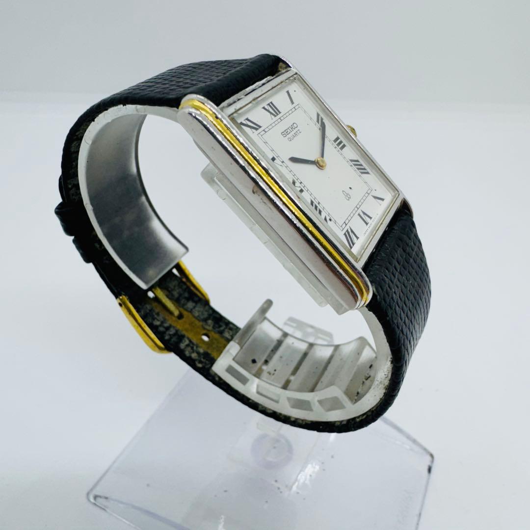 ✨SEIKO✨セイコー✨ドルチェ✨ホワイト文字盤✨6430-5110✨腕時計✨