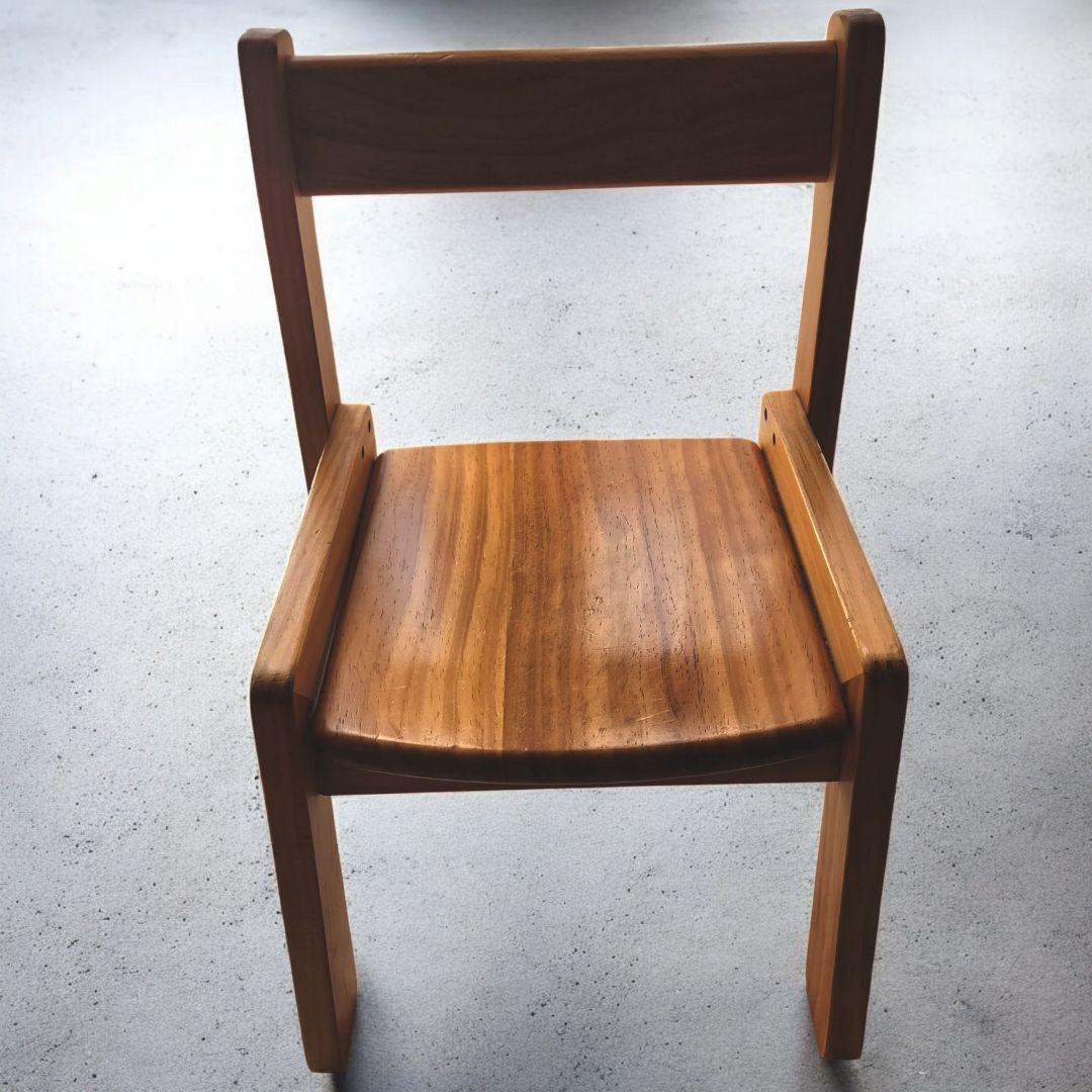 【美品】ニトリ 学習机 オリーブキッズデスク＆チェアセット 木製 引き出し付