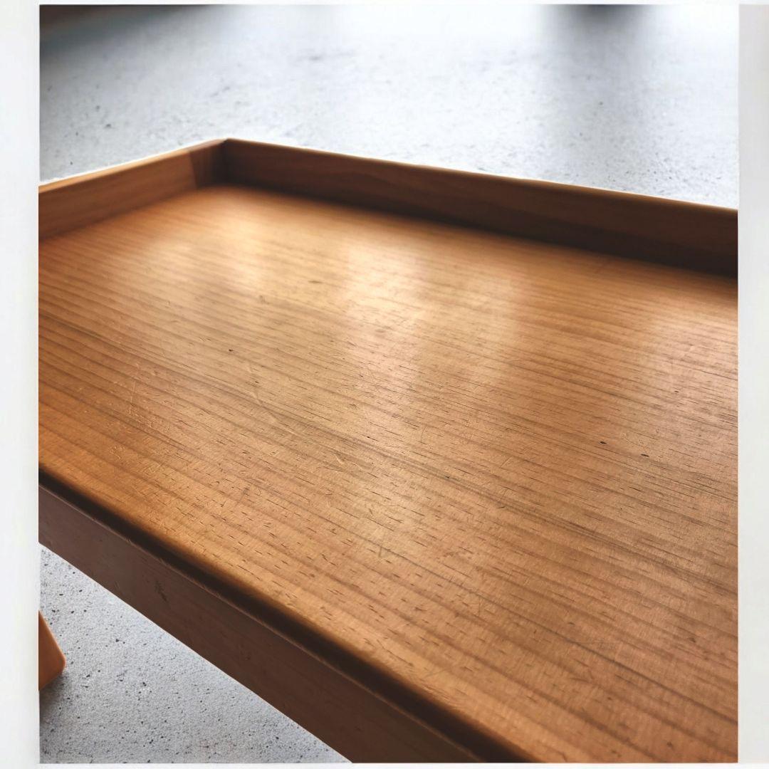 【美品】ニトリ 学習机 オリーブキッズデスク＆チェアセット 木製 引き出し付