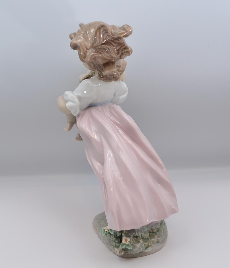 母親がわり　＃6681　★リヤドロ　スペイン　ポーセリン　ヴィンテージ　箱付き