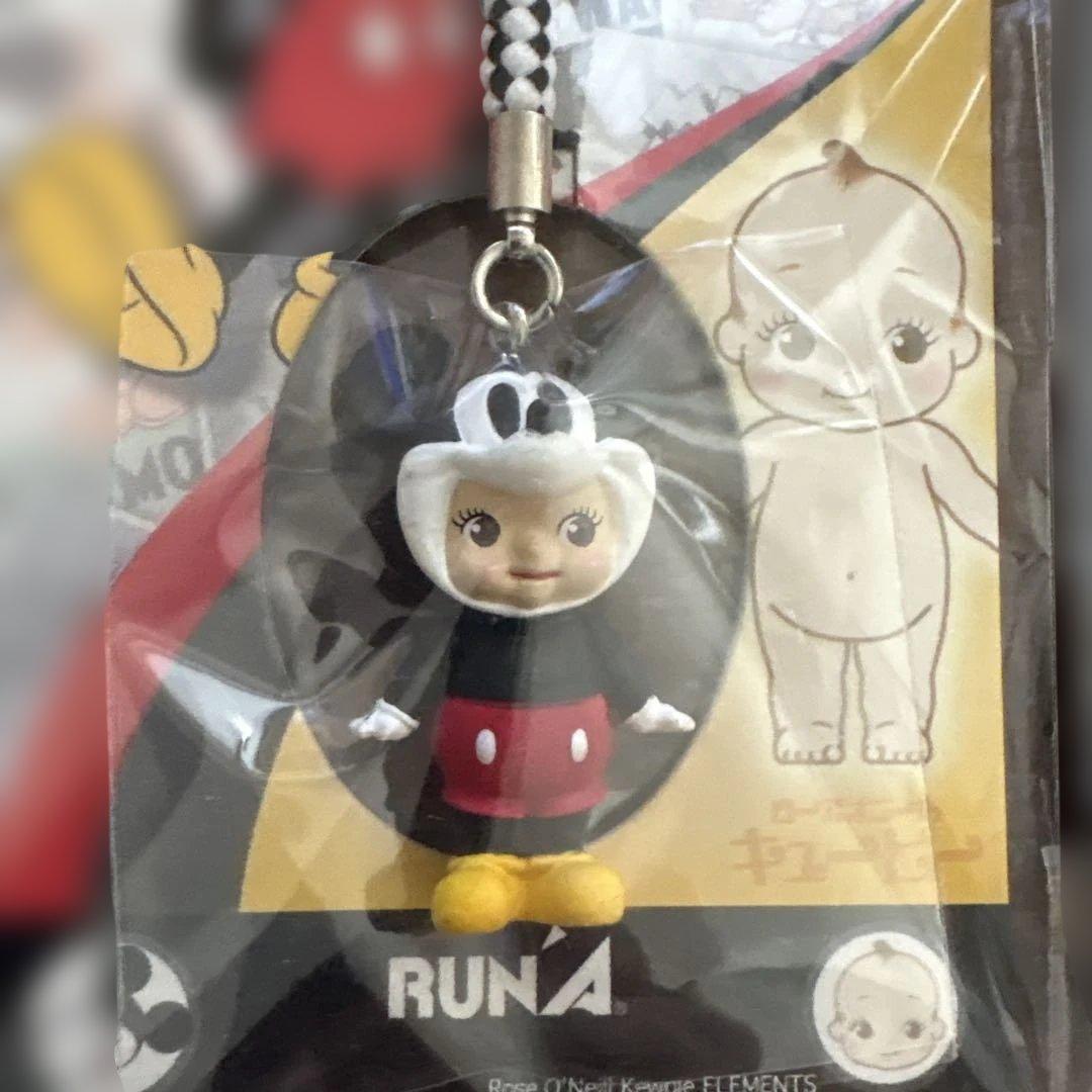 キュージョン ミッキーマウス デイジーダック キューピーコラボ 根付け