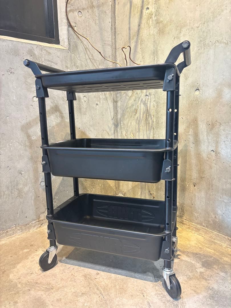 東洋スチールツールワゴン ロイヤル 3段ラック