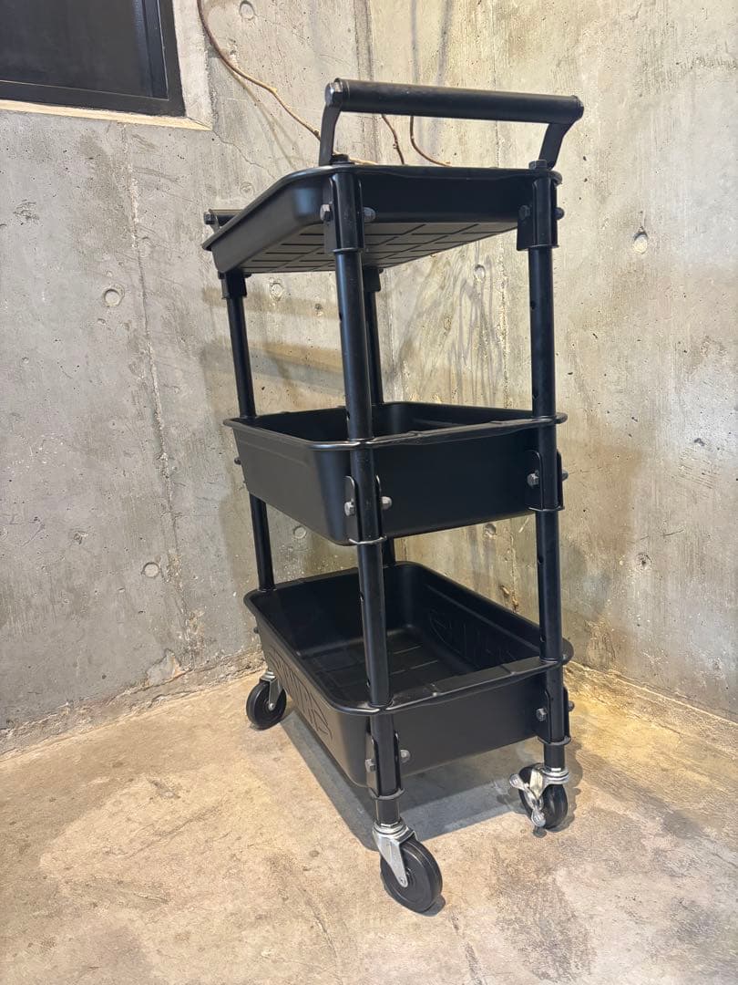 東洋スチールツールワゴン ロイヤル 3段ラック