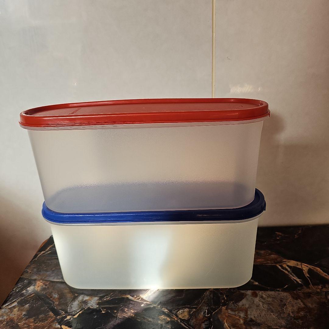 タッパーウェア4個組MM楕円♯4&スーパーオーバ