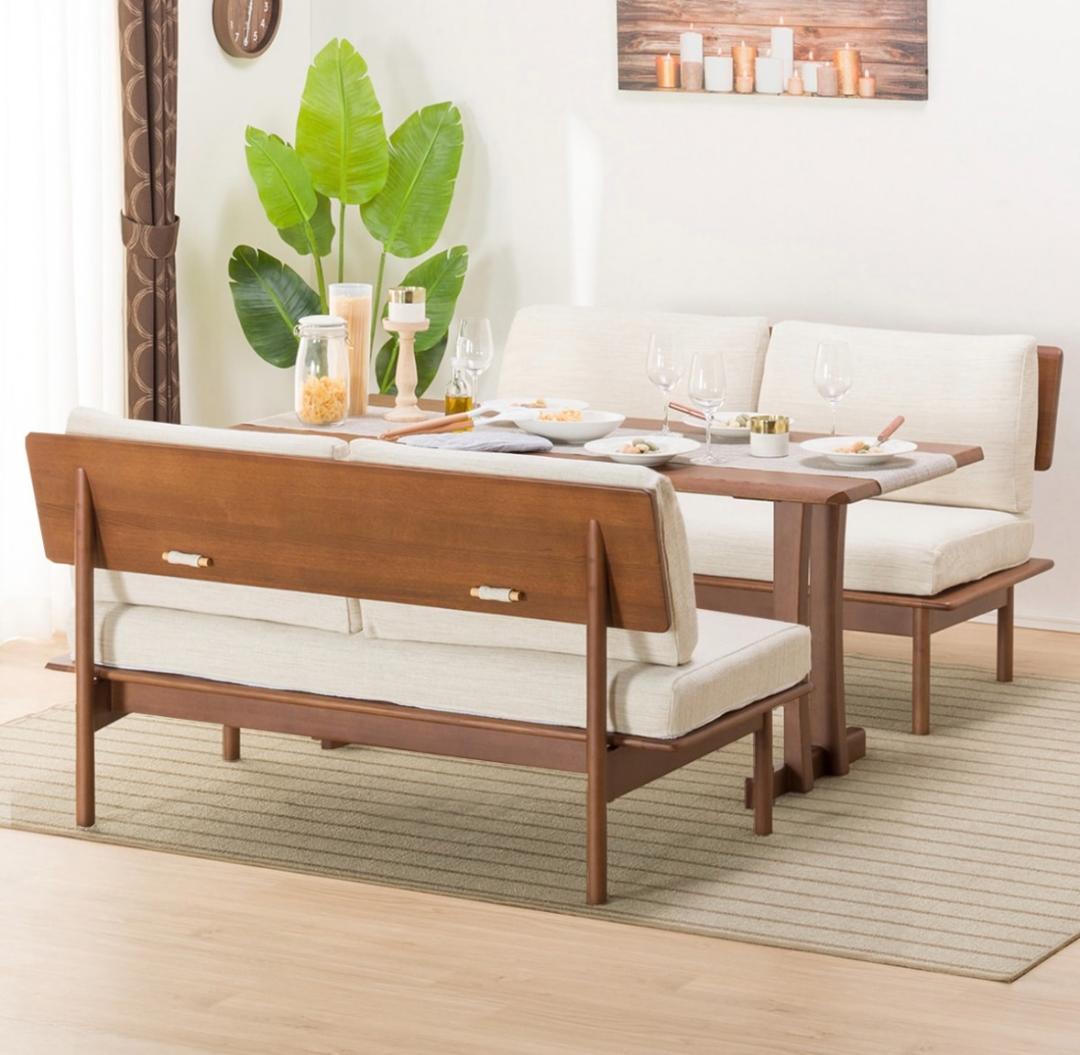 【送料込】ニトリ オークエスト 2人掛けソファ｜使用感あり・替えカバー可