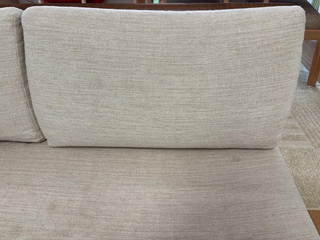 【送料込】ニトリ オークエスト 2人掛けソファ｜使用感あり・替えカバー可