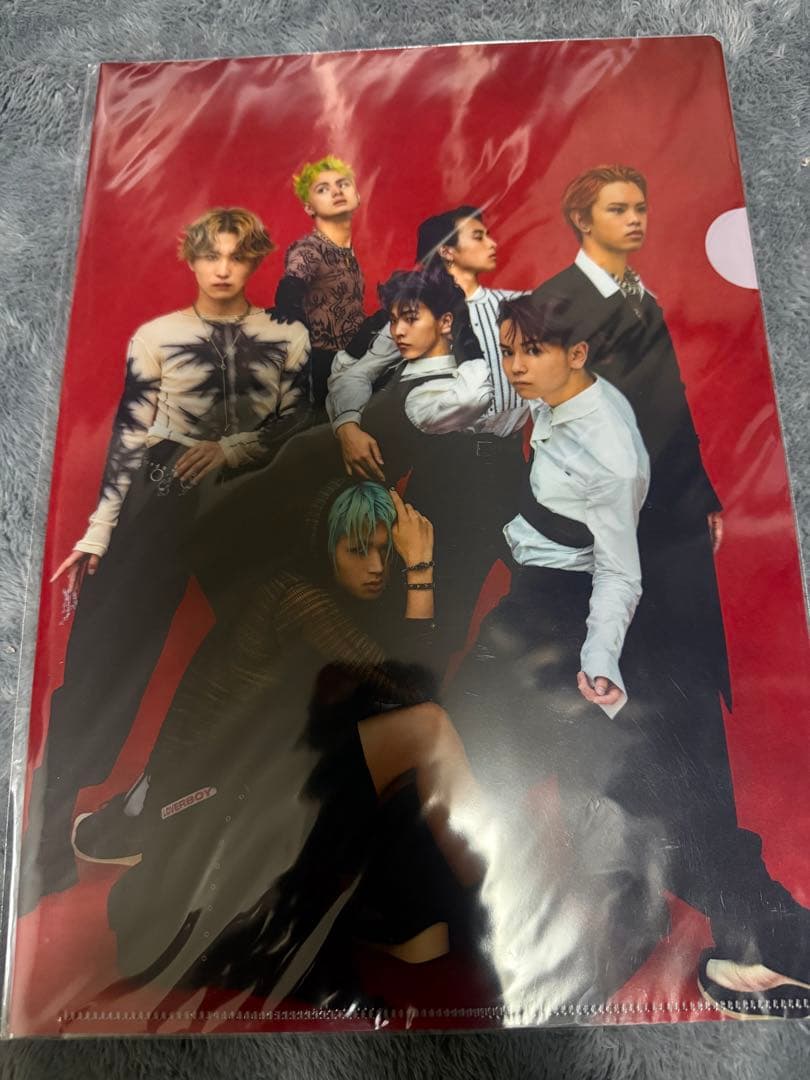 佐藤峻乃介　直筆メッセージ入りクリアファイル