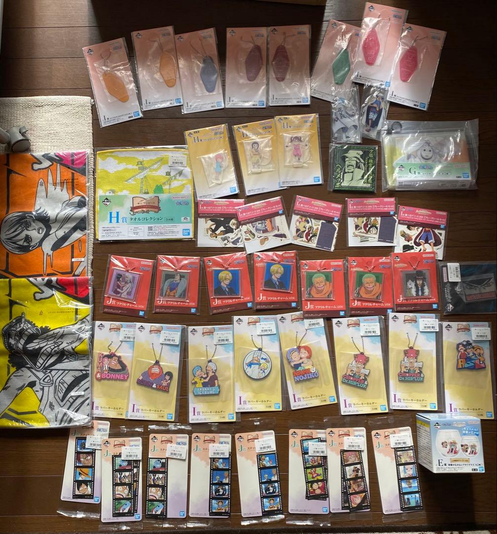 ワンピース　一番くじ　フィギュア、下位賞セット！
