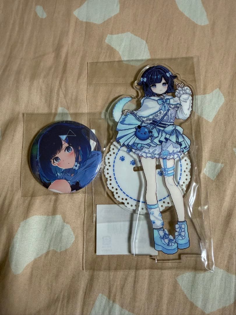 ぶいすぽっ！紡木こかげ 誕生日記念2025 缶バッジ アクリルスタンド