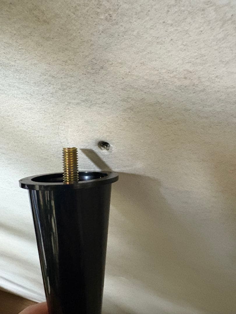 Simmonsベッドフレーム　ボックススプリング、ヘッドボードオーク　セミダブル