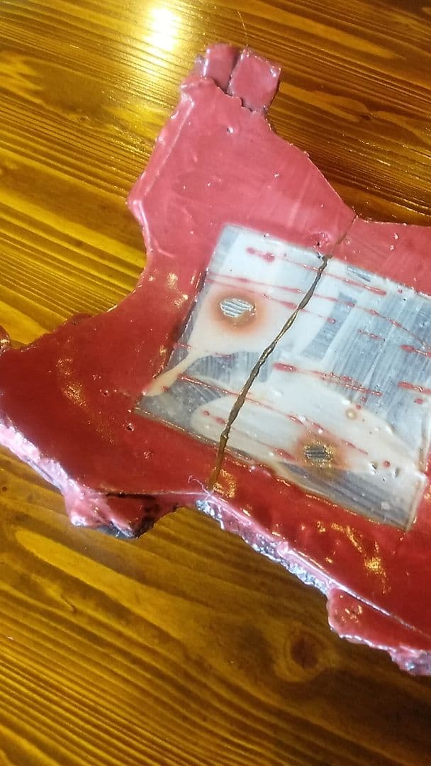 丹波焼き立杭焼丹文窯大西雅文作金継ぎ完品大皿