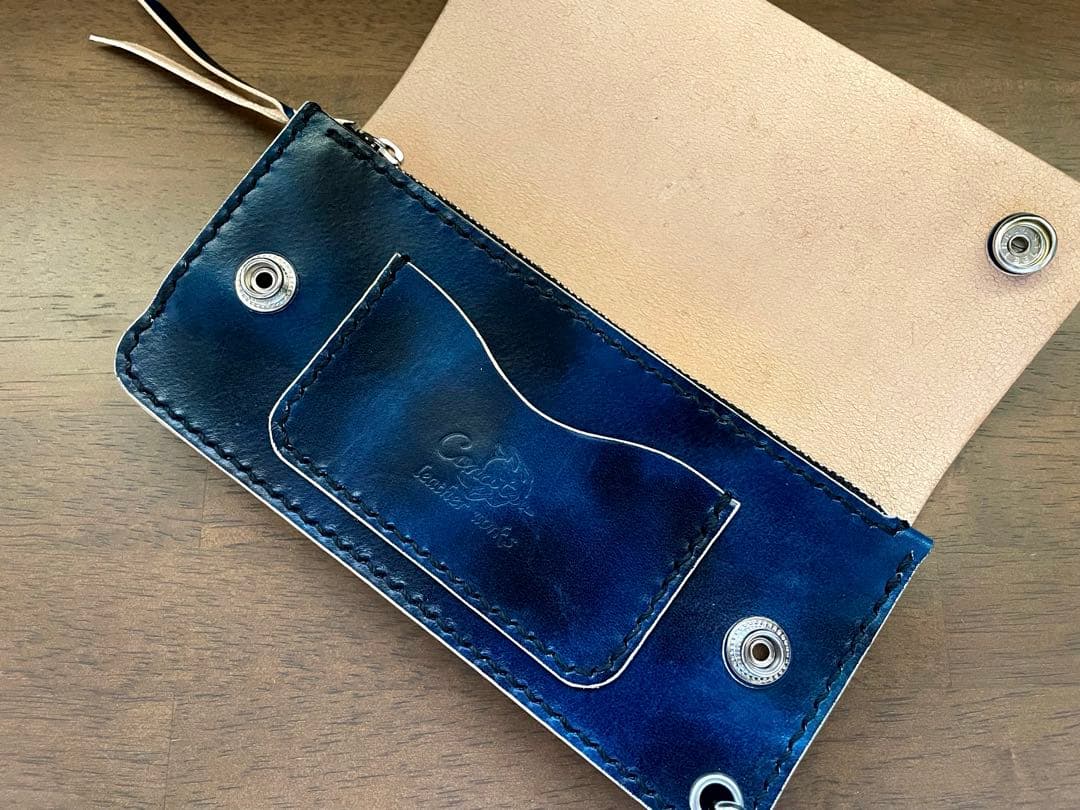 トラッカーウォレット 姫路レザー