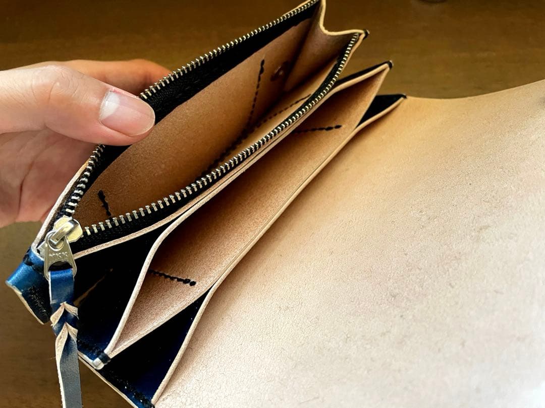 トラッカーウォレット 姫路レザー