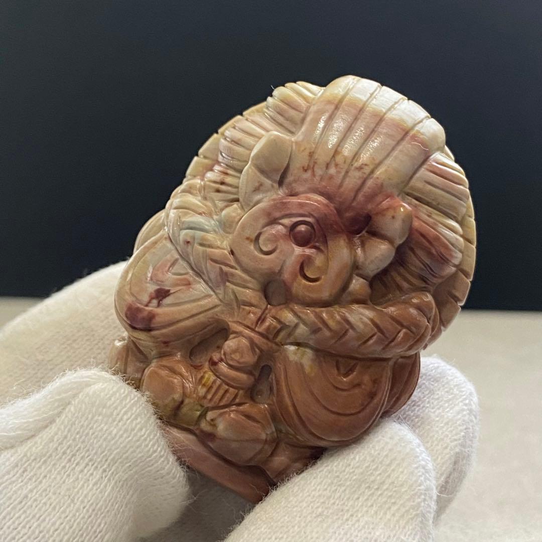 値下げ‼️1264 アラシャン瑪瑙 ザキラム 置物 44.7×32.8×31.5
