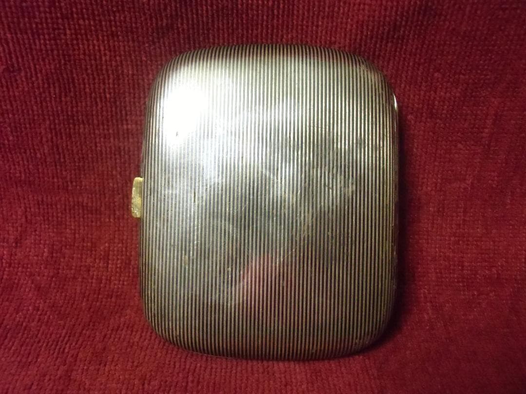 W帝政ドイツ軍/プロイセン王国＊二エロ細工シガレットケース（実物