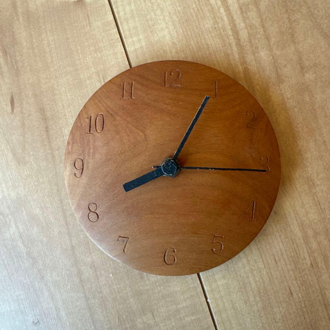 三谷龍二　Farmer's Table 木製壁掛け時計
