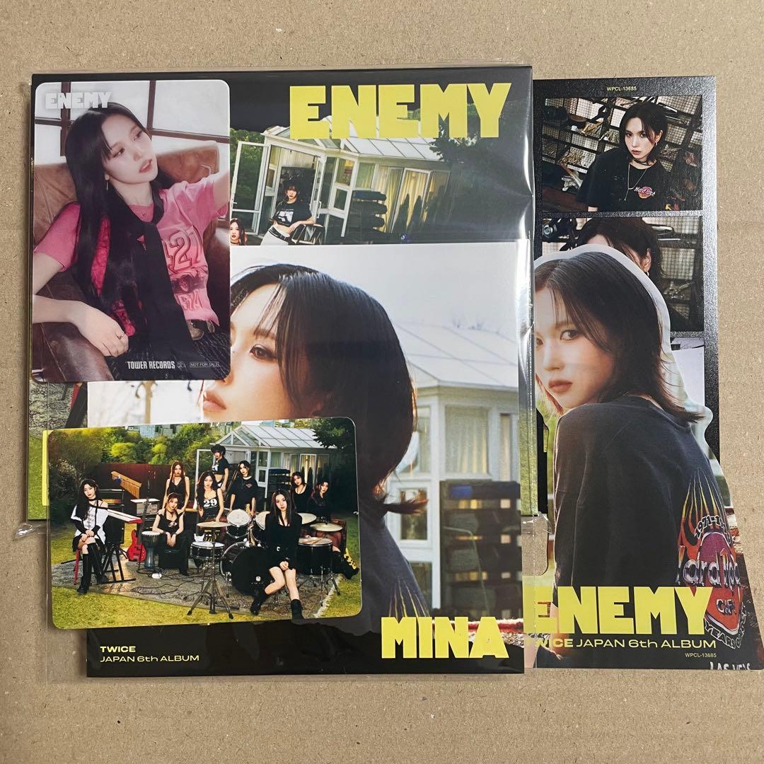 TWICE 『ENEMY』 ミナ 初回限定盤B 封入 セット - メルカリ