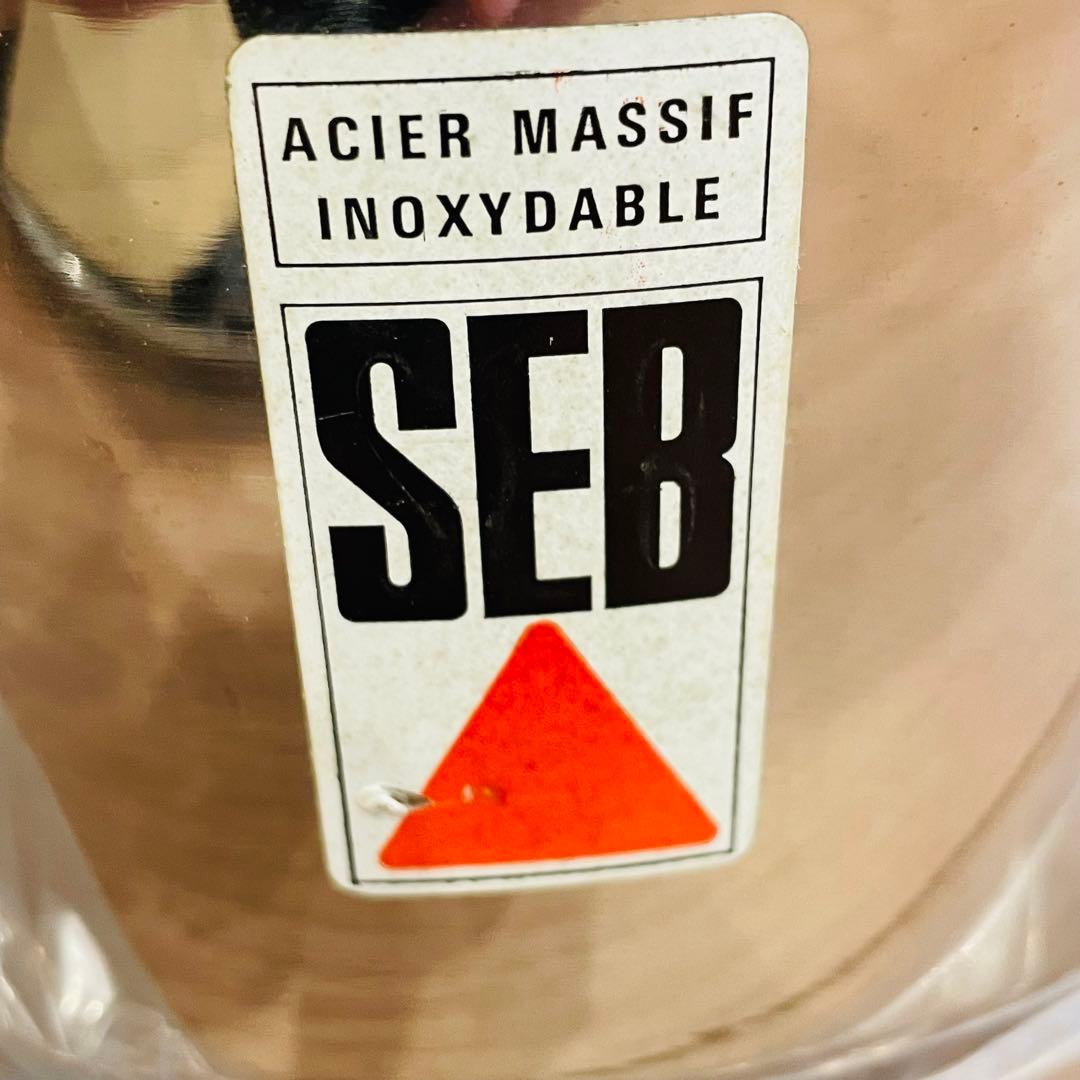 長期保管未使用品 SEB セブ 圧力鍋 厚手アルミ製 8L フランス製 箱