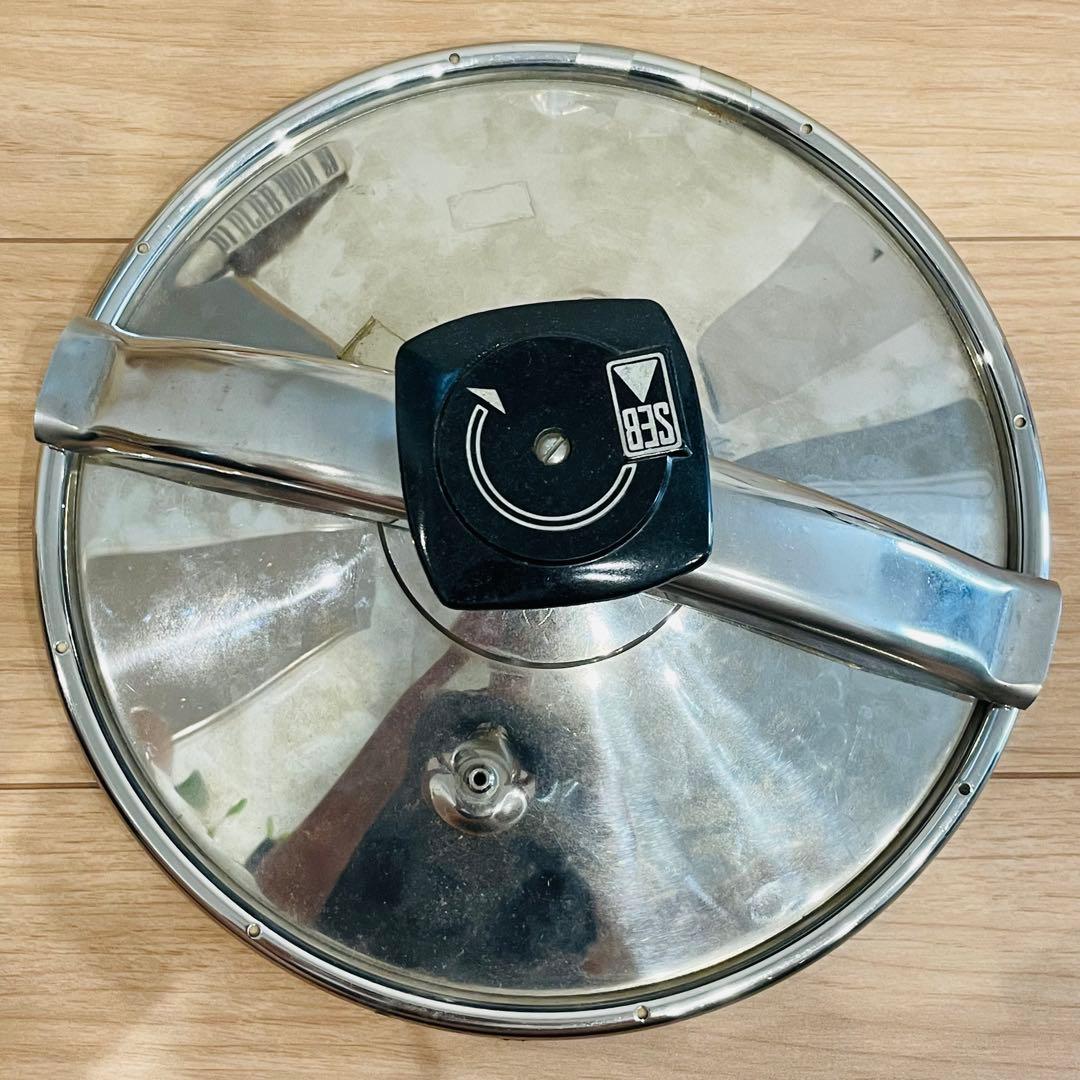 長期保管未使用品 SEB セブ 圧力鍋 厚手アルミ製 8L フランス製 箱