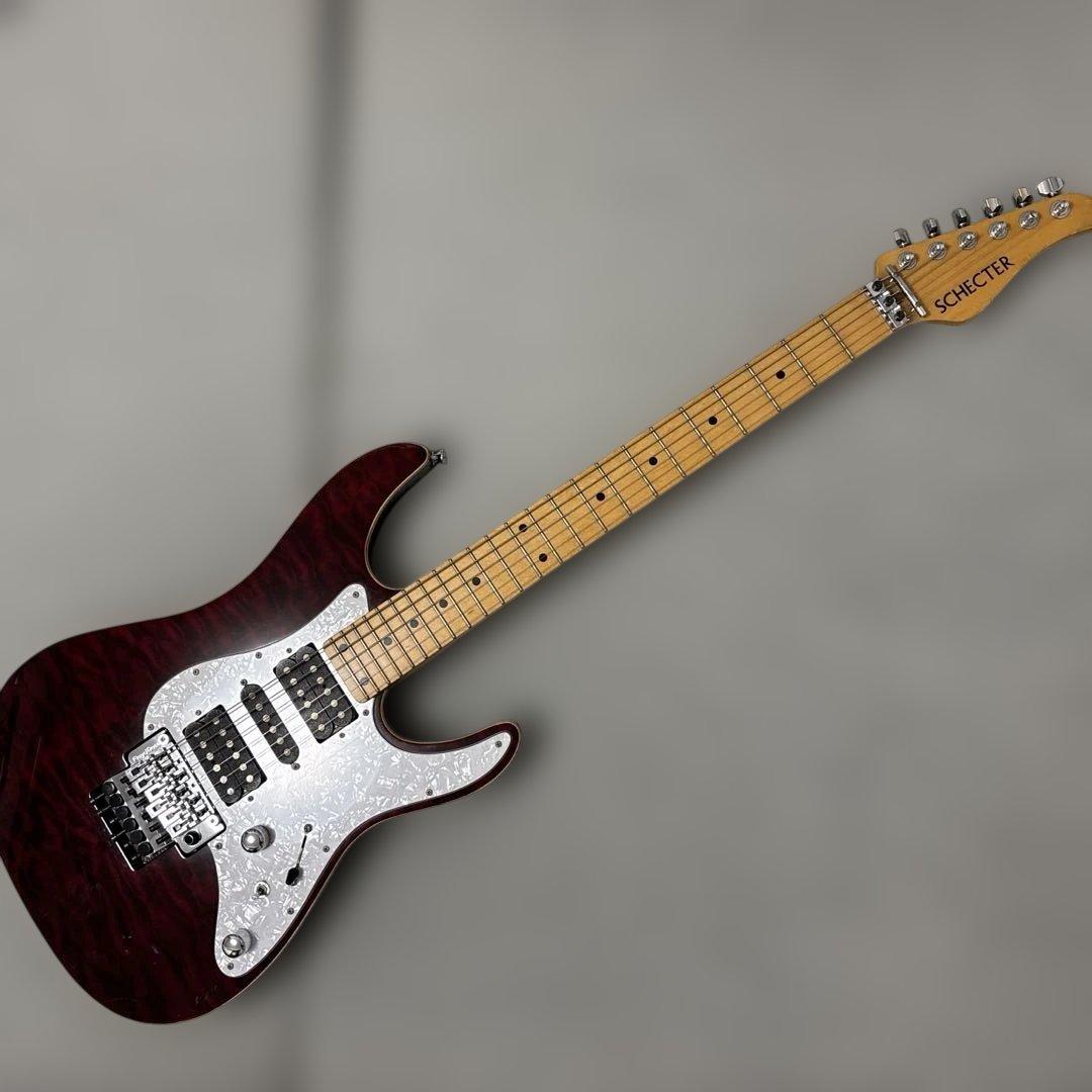 SCHECTER 旧SD-2-24 ワインレッド - メルカリ