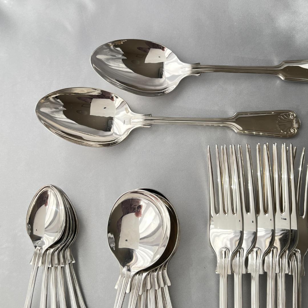 【英国】シェルのディナーセット 6名用26本組 A1プレート