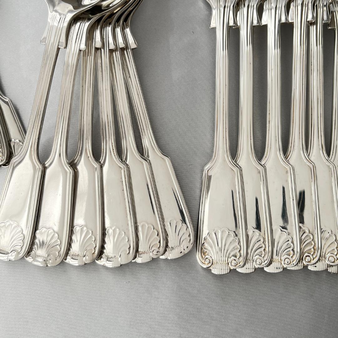 【英国】シェルのディナーセット 6名用26本組 A1プレート